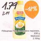 Põltsamaa Felix klassikaline majonees, 830 g