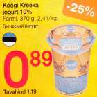 Allahindlus - Köögi Kreeka jogurt