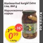 Marineeritud kurgid Extra Line, 860 g