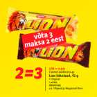 Allahindlus - Lion šokolaad, 42 g • Original
• white