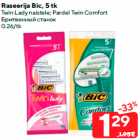 Raseerija Bic, 5 tk

