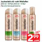 Juukselakk või -vaht Wellaflex

