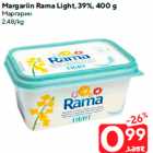 Allahindlus - Margariin Rama Light, 39%, 400 g
