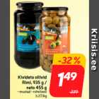 Allahindlus - Kivideta oliivid
Rimi, 935 g /
neto 455 g