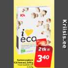 Allahindlus - Soolane popkorn
ICA i love eco, 3x90 g