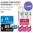 CLEANIC PURE EFFECT VATIPADJAD 