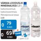 VÄRSKA LOODUSLIK MINERAALVESI 1,9 L