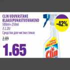 CLIN UDUVASTANE KLAASIPUHASTUSVAHEND 500ml+250ml