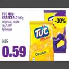 TUC MINI KREEKERID 100g originaal, juustu