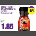 NESCAFE CLASSIC LAHUSTUV KOHV 100g