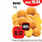 Allahindlus - Kartul, 1 kg