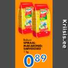 Babuni
SPIRAALMAKARONID;
SARVEKESED
1 kg