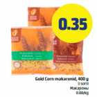 Allahindlus - Gold Corn makaronid, 400 g