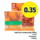 Allahindlus - Gold Corn makaronid, 400 g