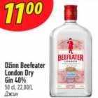 Allahindlus - Dšinn Beefeater London Dry Gin