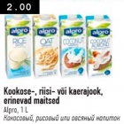 Kookose- riisi- või kaerajook