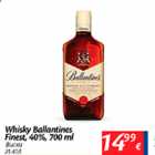 Allahindlus - Whisky Ballantines Finest