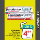 Allahindlus - Hambapasta
Parodontax
Complete, 75 ml