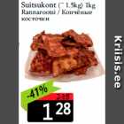 Allahindlus - Suitsukont (~ 1.5kg) 1kg
