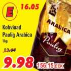 Allahindlus - Kohvioad Paulig Arabica