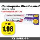 Allahindlus - Hambapasta Blend a med - -
3D white 150ml