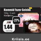 Kommid Fazer Geisha 150 g/2 sorti