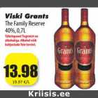 Allahindlus - Viski Grants
The Family Reserve
40%, 0,7L