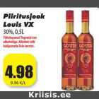 Piiritusjook
Louis VX
30%, 0,5L