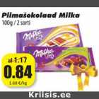 Allahindlus - Piimašokolaad Milka
100g / 2 sorti