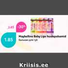 Maybelline Baby Lips huulepalsamid