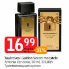 Allahindlus - Tualettvesi Golden Secret meestele