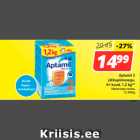 Allahindlus - Aptamil 2
jätkupiimasegu,
 6+ kuud, 1,2 kg**