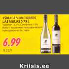 TŠIILI GT VEIN TORRES
LAS MULAS 0,75 L