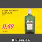 Allahindlus - DŽINN HOGARTH 
37,5% 0,7 L