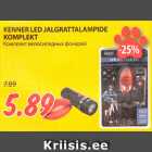 KENNER LED JALGRATTALAMPIDE 
KOMPLEKT