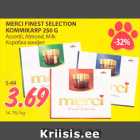 MERCI FINEST SELECTION 
KOMMIKARP 250 G