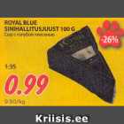 ROYAL BLUE 
SINIHALLITUSJUUST 100 G 