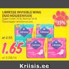 LIBRESSE INVISIBLE WING 
DUO HÜGIEENISIDE