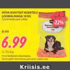 Allahindlus - HÜVA KUIVTOIT KOERTELE 
LOOMALIHAGA 10 KG 