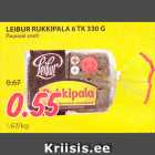 Allahindlus - LEIBUR RUKKIPALA 6 TK 330 G