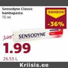 Allahindlus - Sensodyne Classic
hambapasta
75 ml