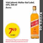 Allahindlus - Viski Jahnnie Walker Red Label