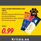 Allahindlus - KARL FAZER PIIMAŠOKOLAAD
100 G