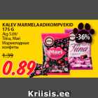 KALEV MARMELAADIKOMPVEKID
175 G