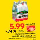 Allahindlus - Borjomi karboniseeritud
looduslik mineraalvesi, 6 x 1 l