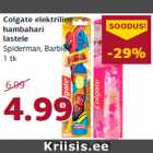 Allahindlus - Colgate elektriline
hambahari
lastele