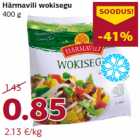 Härmavili wokisegu
400 g