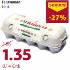 Allahindlus - Talumunad
10 tk