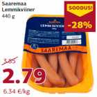 Saaremaa
Lemmikviiner
440 g
