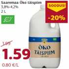 Saaremaa Öko täispiim